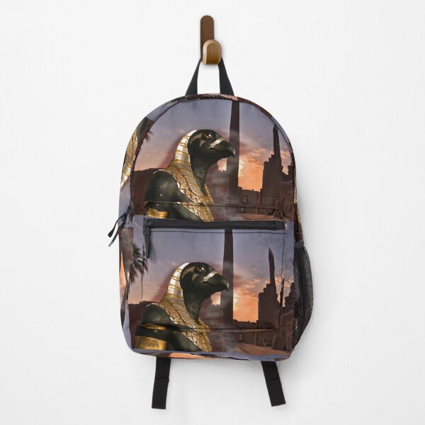 Item preview, Horus Egyptian Falcon God Watching Over Obelisks (by ACCI) designed and sold by VanyssaGraphics.