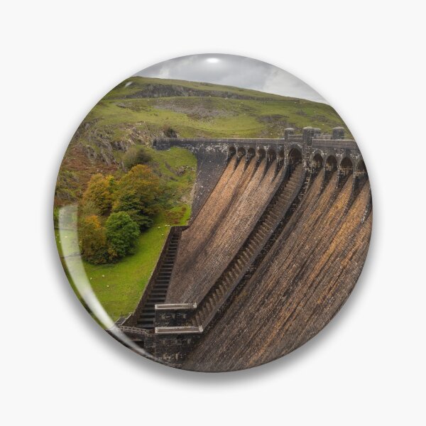 Item preview, The Claerwen reservoir dam in Powys designed and sold by Leighton Collins.
