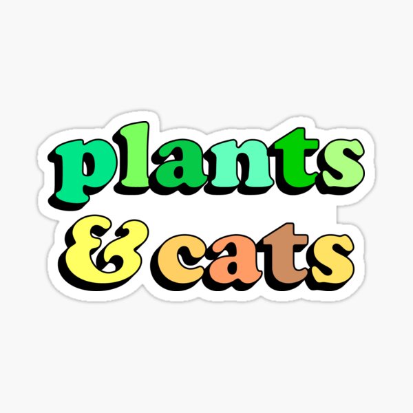 Artikel-Vorschau von Pflanzen und Katzen, designt und verkauft von ColorRitual.