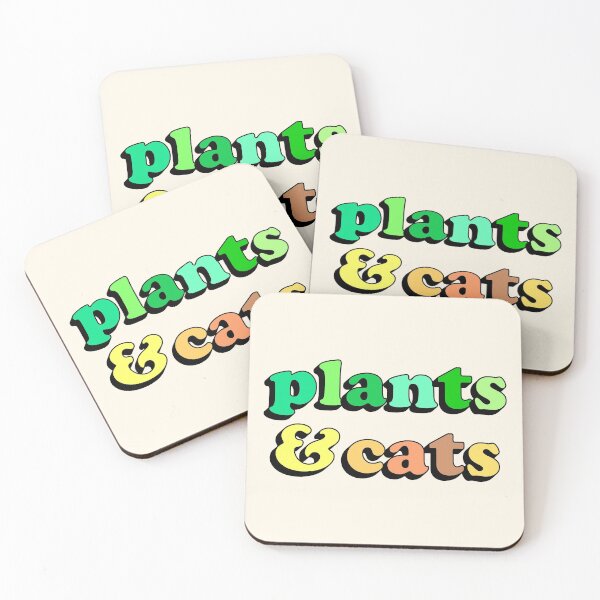 Item preview, Plants and Cats designed and sold by ColorRitual.