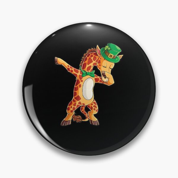 Item preview, Dabbing Giraffe St Patricks Day Boys Kids Men Leprechaun Dab T-Shirt designed and sold by ZhenKangFang.