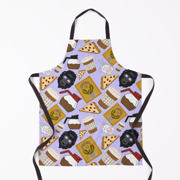 Item preview, Rory Pizza Corn Starch Coffee Pancake Gorilla Mask Purple Pack designed and sold by Sunny Collections.