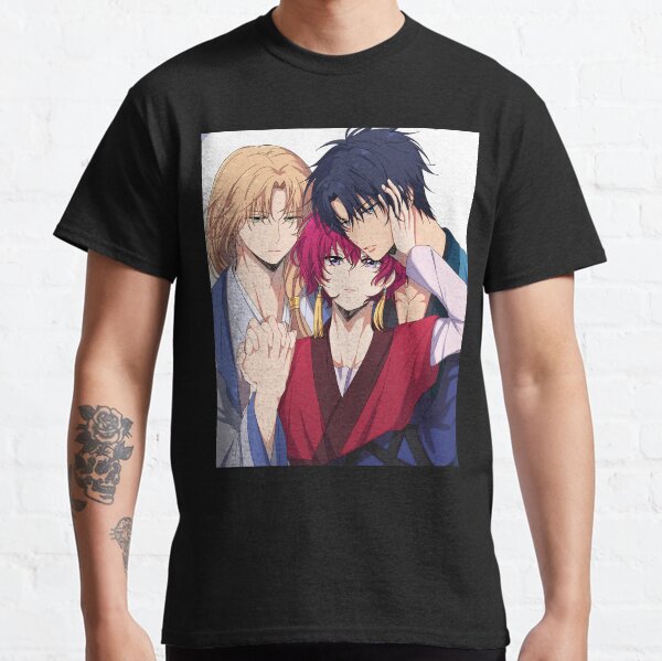 Son Hak, Yona, Soo-Won, Akatsuki no Yona of the Dawn Anime Manga Series Classic T-Shirt
