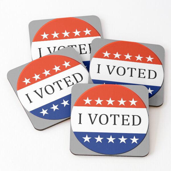 Item preview, I Voted  designed and sold by MaryaMeerkat.