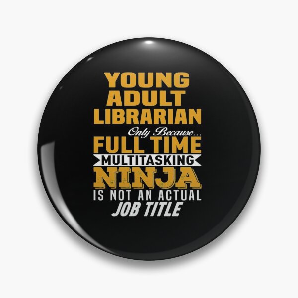 Item preview, Young Adult Librarian only because full time designed and sold by tikius.