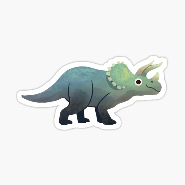 Triceratops Sticker