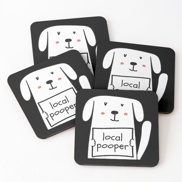 Item preview, Local Pooper Cute Dog Sarcasm designed and sold by SAVWIS.