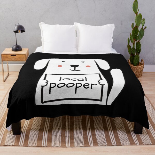 Item preview, Local Pooper Cute Dog Sarcasm designed and sold by SAVWIS.