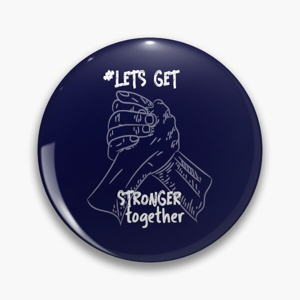 Item preview, Lets Get Stronger Together designed and sold by dreamofdenim.