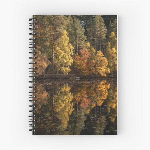 Item preview, 'Autumn Magic', Loch Dunmore, Pitlochry designed and sold by mucklepawprint.