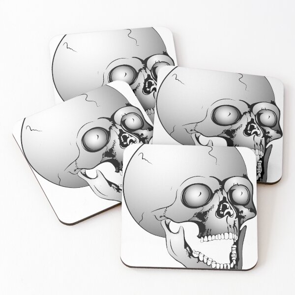 Item preview, Screaming skull designed and sold by siloto.
