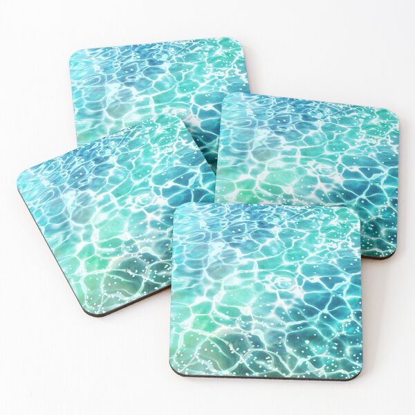 Item preview, Delphinus Sea Ocean Ripple Gradient designed and sold by CalmingColours.