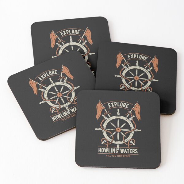 Item preview, Howling Waters - Vintage designed and sold by PattorGraphics.
