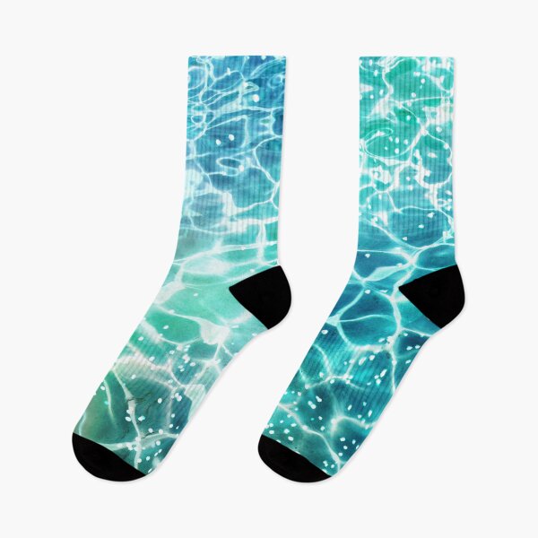 Item preview, Delphinus Sea Ocean Ripple Gradient designed and sold by CalmingColours.