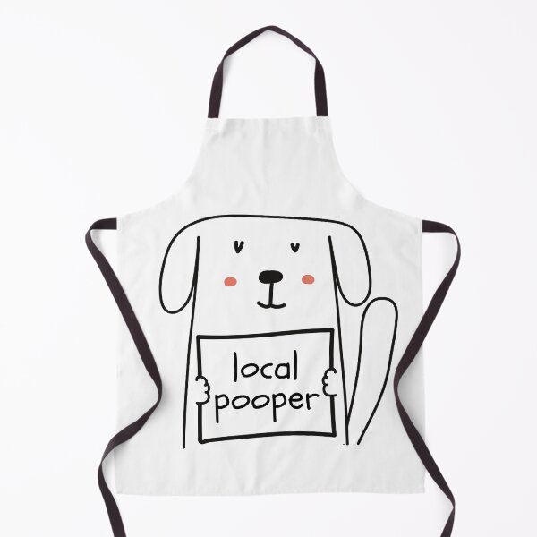 Item preview, Local Pooper Cute Dog Sarcasm designed and sold by SAVWIS.