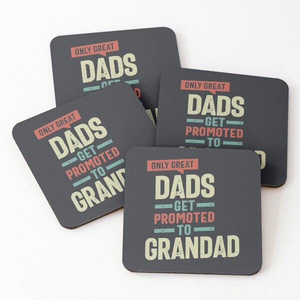 Item preview, Only Great Dads Get Promoted To Grandad | Father and Grandfather Gift designed and sold by cidolopez.