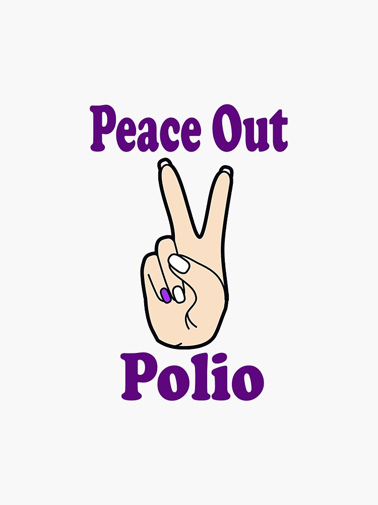 Peace Out Polio by MegsBubble