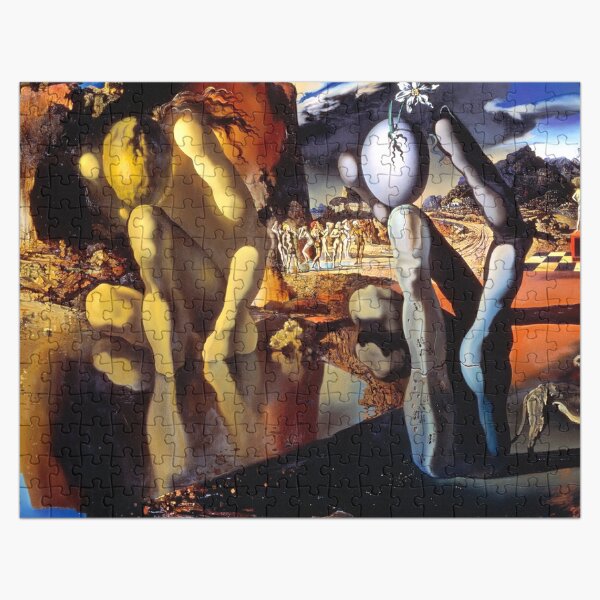 Salvador Dali Metamorphosis of Narcissus 1937 Artwork for Wall Art, Prints, Posters, Tshirts, Men, Women, Kids Jigsaw Puzzle