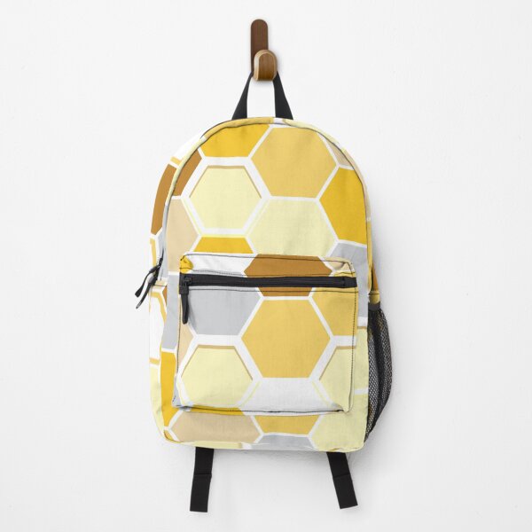 Item preview, Yellow hexagons seamless pattern designed and sold by Albamarina.