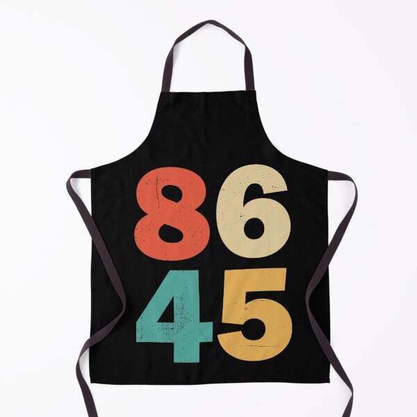 Item preview, 86 45 Anti Trump Impeach Retro tshirt designed and sold by Músico Ilustre.