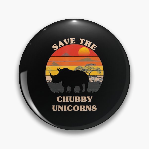 Item preview, Save The Chubby Unicorns Rhinos birthday, Christmas gift T-Shirt designed and sold by GrahamWalsh.