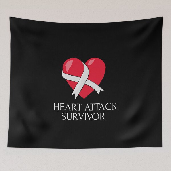 Item preview, Heart Attack Survivor designed and sold by EverydayItems.
