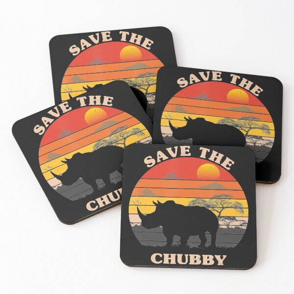 Item preview, Save The Chubby Unicorns Rhinos birthday, Christmas gift T-Shirt designed and sold by GrahamWalsh.