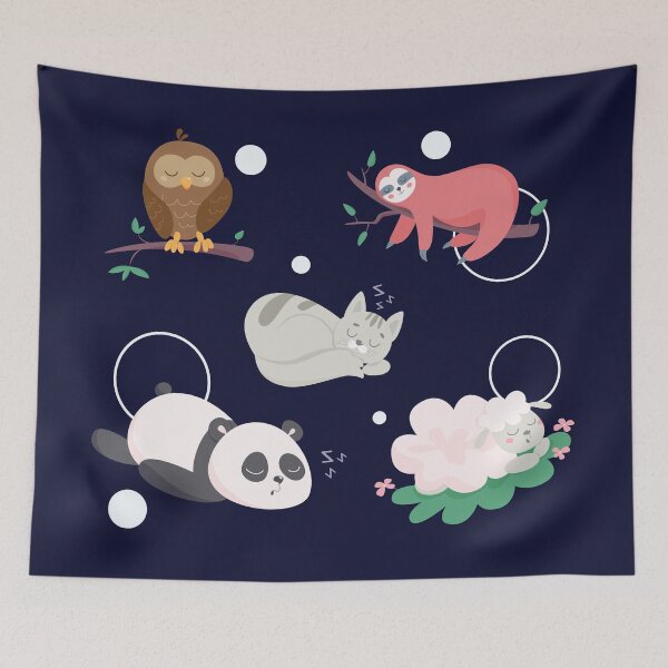 Item preview, Cutest Sleeping Pets designed and sold by Krimsy.