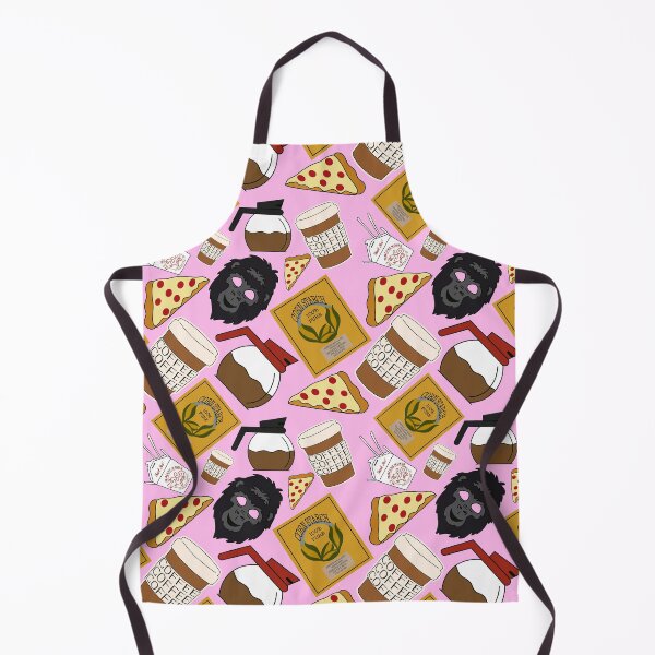 Item preview, Rory Pizza Corn Starch Coffee Pancake Gorilla Mask Pink Pack designed and sold by Sunny Collections.