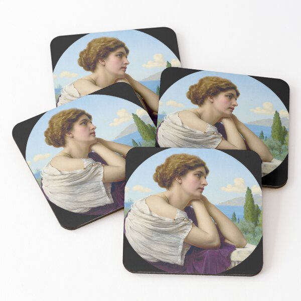 Item preview, Heart on her Lips and Soul within her Eyes (1904) - John William Godward designed and sold by SALON DES ARTS.