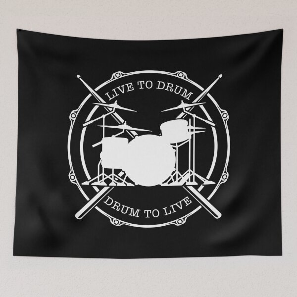 Item preview, Live To Drum - Drum to Live designed and sold by hobrath.