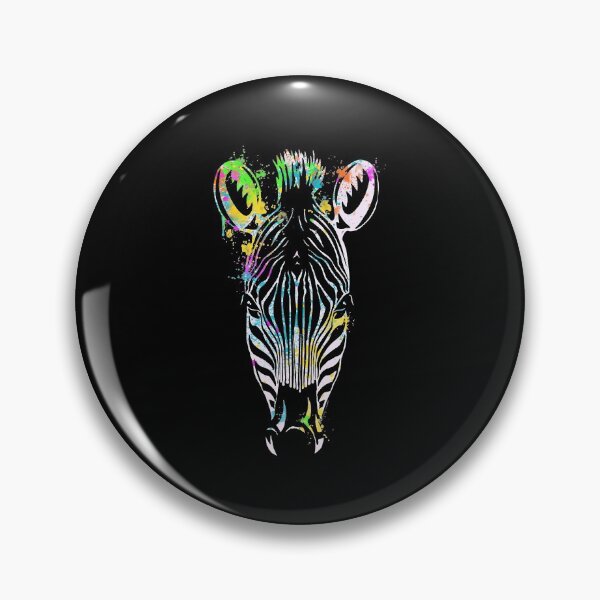 Item preview, Cool Colorful Zebra Rainbow Color Blast Zebra Art T-Shirt designed and sold by BrockSly.