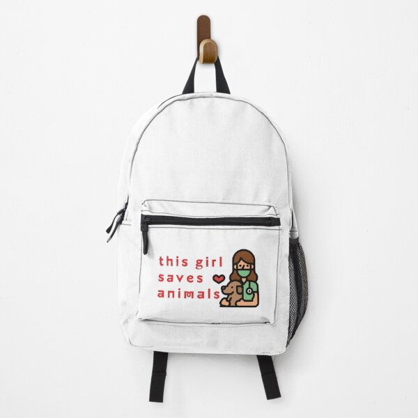 Item preview, This Girl Saves Animals - made to save veterinarian vet tech student dog love funny animal lover girl woman cute medical student parent designed and sold by CJCTEES.