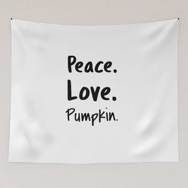 Item preview, Peace Love Pumpkin designed and sold by Ayurveda Fun Store.