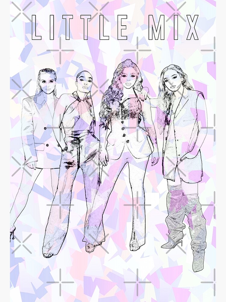 "Little Mix confetti" Poster for Sale by Danindesigns Redbubble
