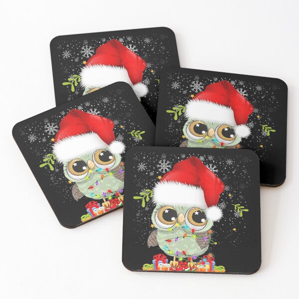 Item preview, Owl Christmas Lights Xmas T-Shirt designed and sold by LenaEhrlichmann.