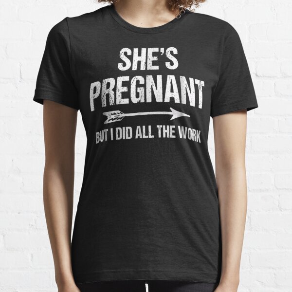 Funny Expecting Mom Dad Pregnancy Reveal Baby Announcement 113 Kids T-Shirt