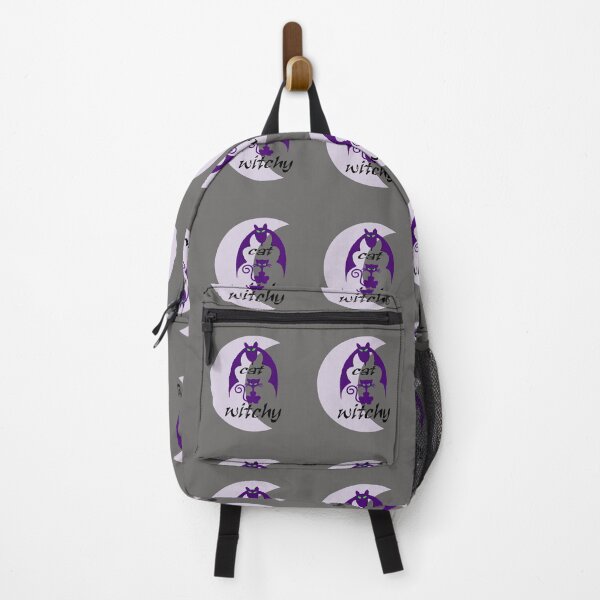 Item preview, Witchy cat:For dad,For Mom,Cute,Funny,Witches,Witchy,Cat,Bat,Crescent designed and sold by Chaos Pixel Studio.