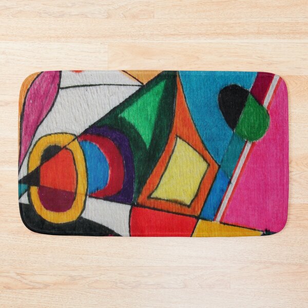 Item preview, Fruit box Art - geometric abstract no 2 of 4 designed and sold by Tony Broadbent.