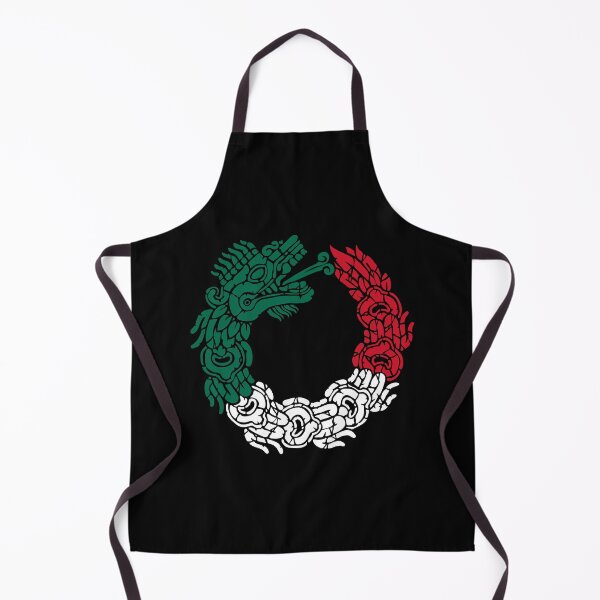 Item preview, Aztec Quetzalcoatl - Serpent Mexican Flag - Mexico Roots designed and sold by anziehend.