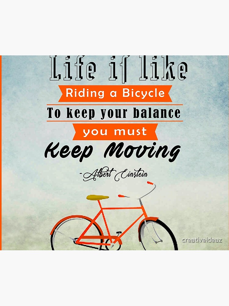 Albert Einstein Quotes Life Is Like Riding A Bicycle