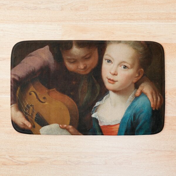 Item preview, Children with a violin - gottfried eichler  designed and sold by Vintage Designs +.