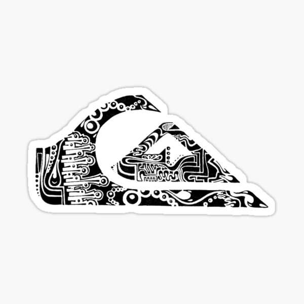 Batik Tulis Khas Planet Surf Sticker