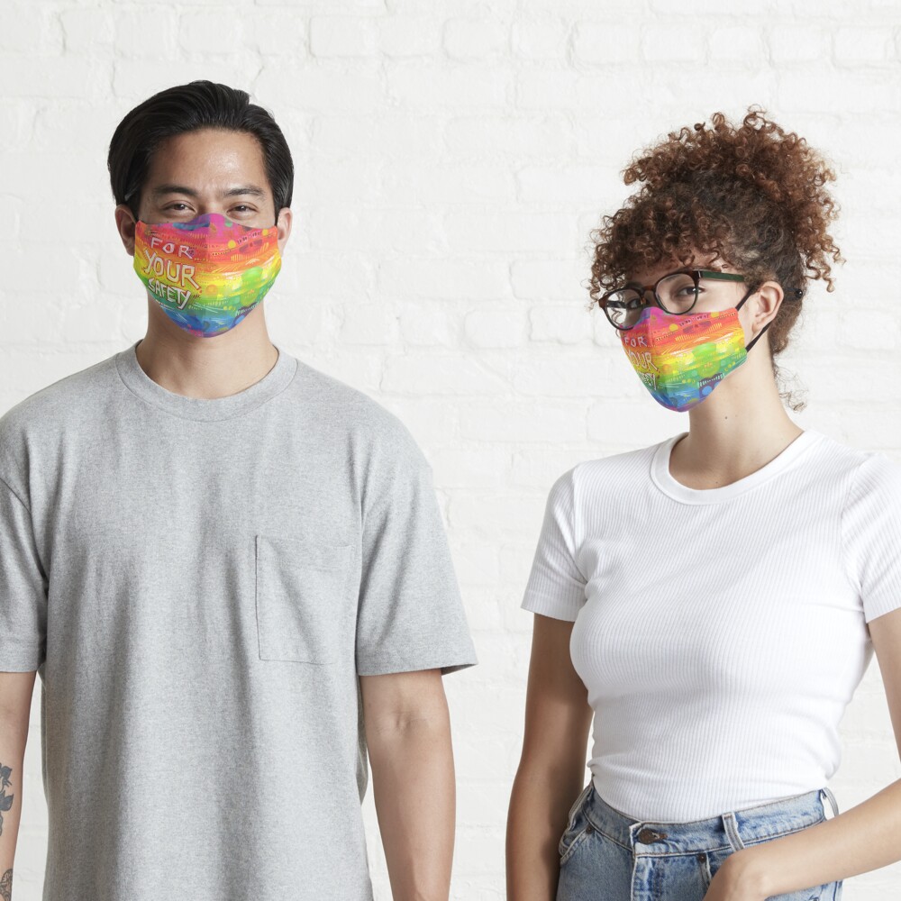 "For Your Safety" Mask Design Mask