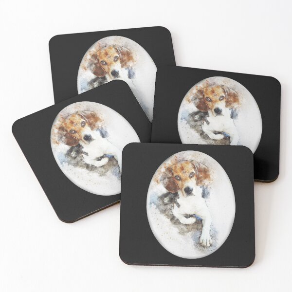 Item preview, Beagle Watercolor designed and sold by KristyBDesigns.