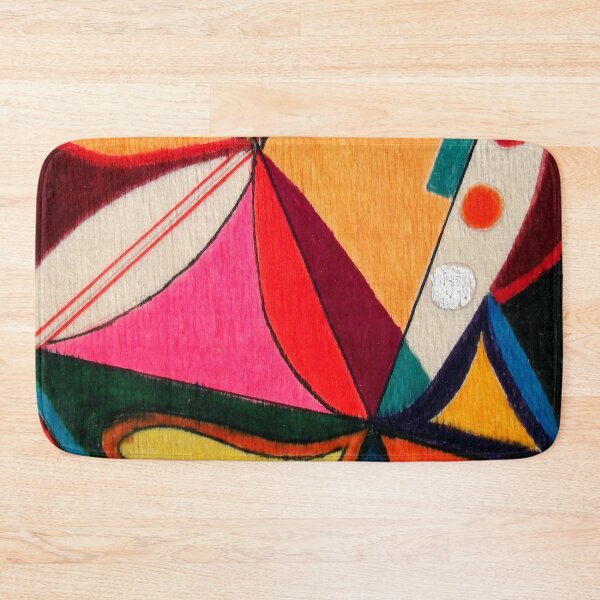 Item preview, Fruit box Art - geometric abstract no 1 of 4 designed and sold by Tony Broadbent.