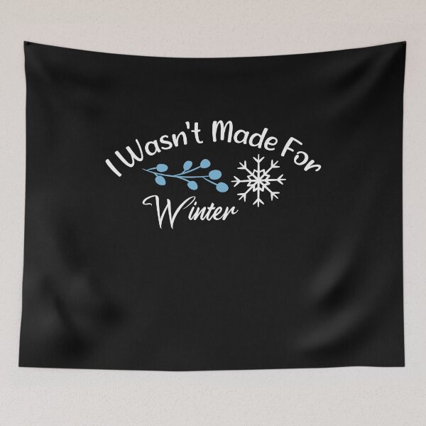 Item preview, I Wasn't Made For Winter T-shirt designed and sold by bilal233.
