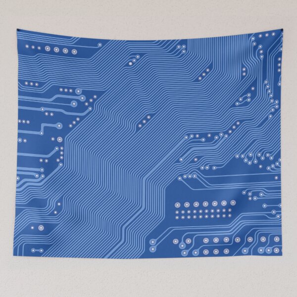 Item preview, Blue motherboard designed and sold by siloto.