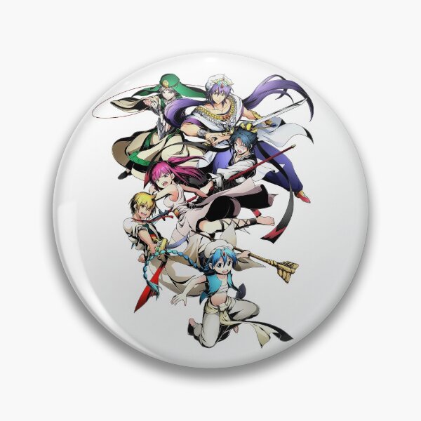 Artikelvorschau, Magi: The Labyrinth of Magic Charakter-Mashup-Anime entworfen und verkauft von shizazzi.