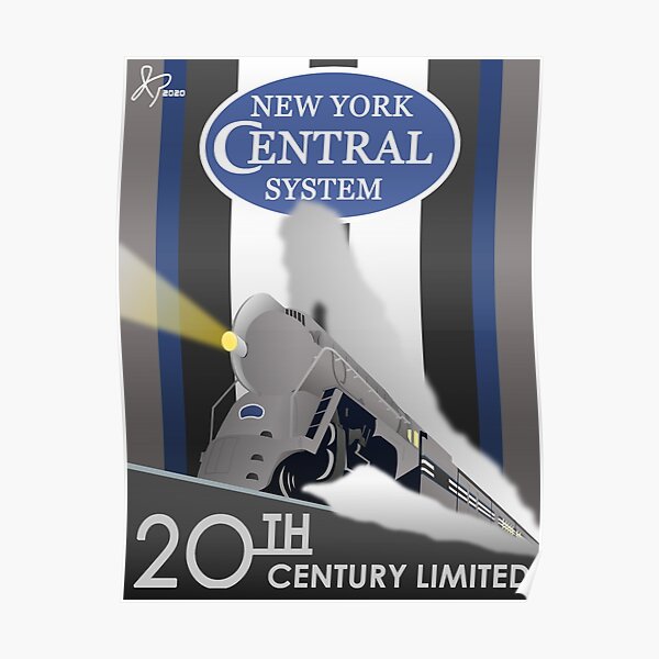 “The 20th Century Limited” Poster for Sale by Jtpetkov24 | Redbubble